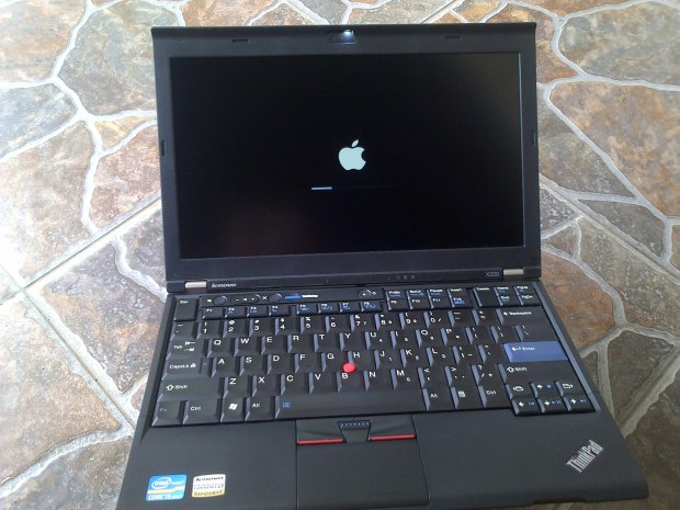 Jual Notebook Hackintosh El Capitan 10.11 Apple Logo Booting Lenovo Thinkpad X220.jpg