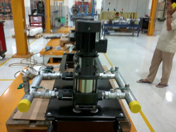 Training AutoCAD 3D Mechanical Booster Grundfos Pompa di Intirub Business Park Halim