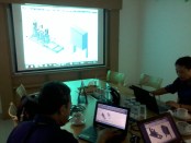 Training AutoCAD 3D Mechanical Booster Panel Grundfos Pompa di Intirub Business Park Cililitan Halim