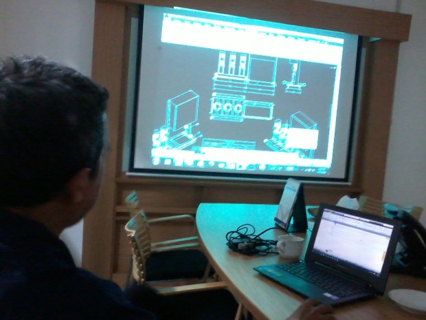 Training AutoCAD 3D Mechanical Part Grundfos Pompa di Intirub Business Park Cililitan Halim
