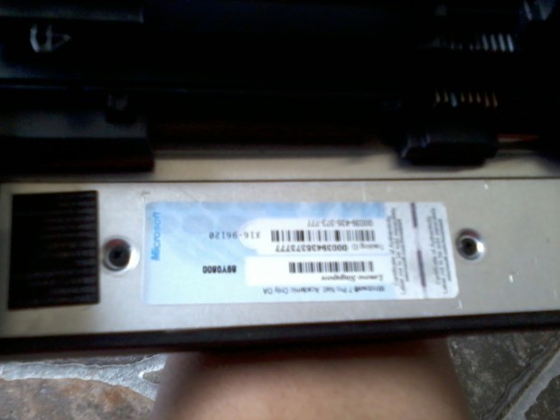 Jual Laptop Lenovo Thinkpad L420 Penampakan Sticker Original win7pro 64bit