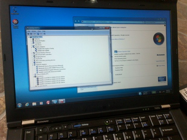 Jual Laptop Lenovo Thinkpad T420s i5 4CPUs 2.50GHz DualVGA NVidia + Intel HD