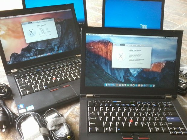 Jasa Install Lenovo Thinkpad T420 Hackintosh DualBoot Mac OSX ElCapitan Yosemite & Windows 7