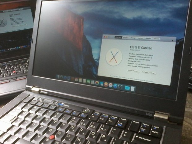 Jasa Install Lenovo Thinkpad T420 Hackintosh Mac OSX ElCapitan Yosemite & Windows 7 Oroginal