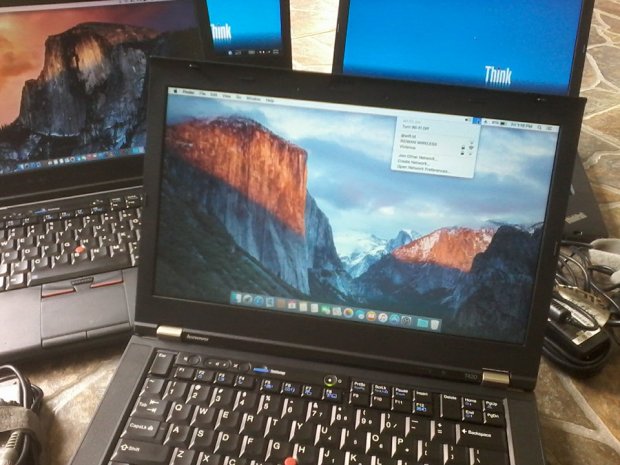 Jasa Install Lenovo Thinkpad T420 Hackintosh Mac OSX ElCapitan Yosemite & Windows 7 Wireless Active