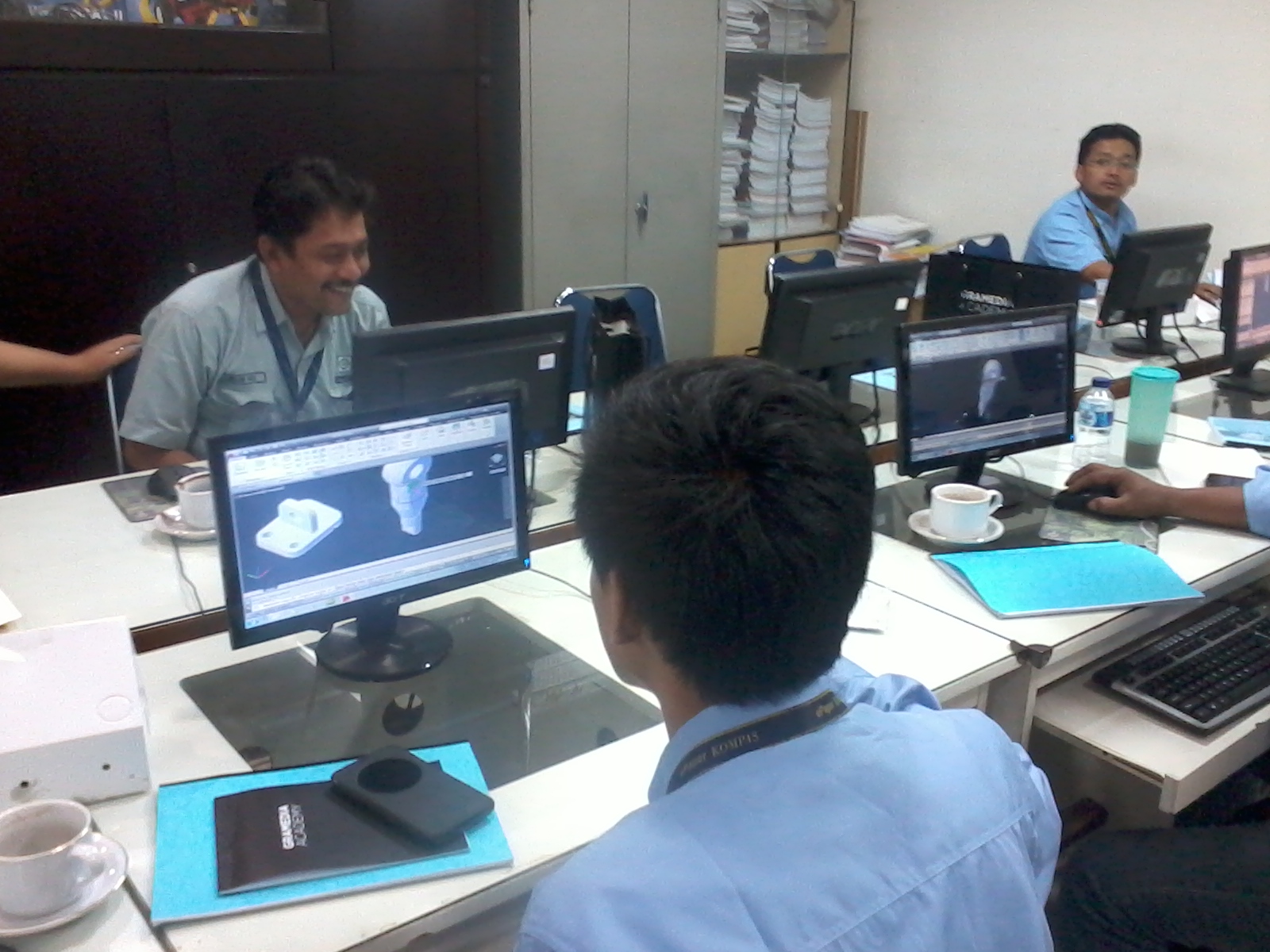 Training AutoCAD 3D materi Mechanical Engineering Kompas Gramedia Palmerah Jakarta Barat