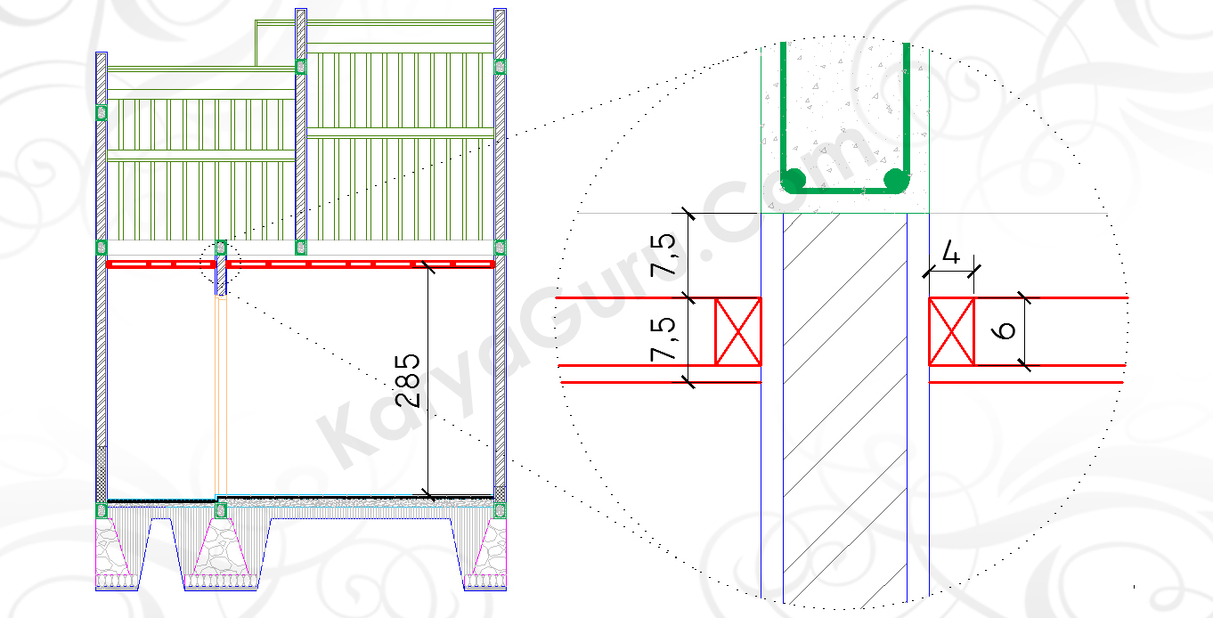 RANGKA PLAFOND – Tutorial Belajar AutoCAD Gambar Kerja Potongan Rumah ShopDrawing Section