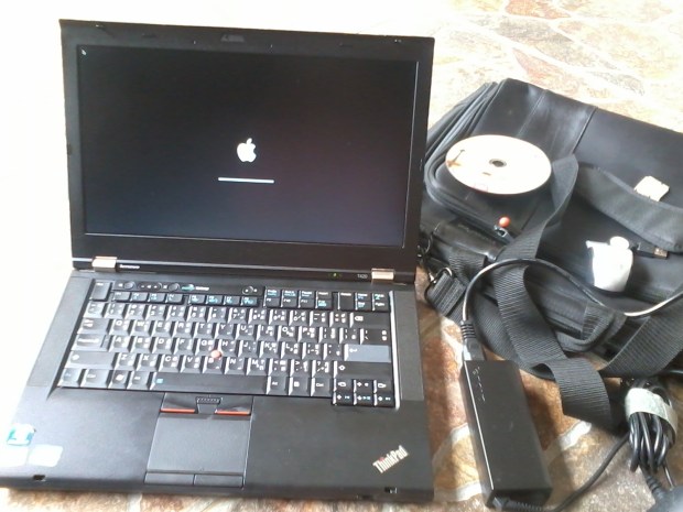Jual Hackintosh Booting MacOSX Thinkpad T420 i7 4CPUs 2,8GHz