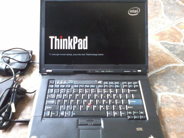 Booting Lenovo Thinkpad T61p