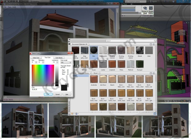 00-tutorial-autocad-rendering-bangunan-bertingkat-bagian-2-penerapan-material