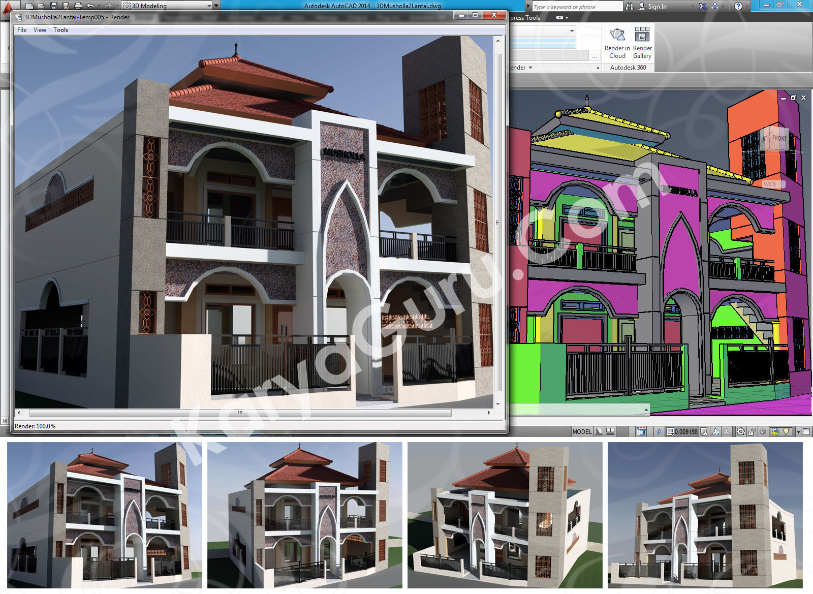 00-tutorial-autocad-rendering-bangunan-bertingkat-karyaguru-center