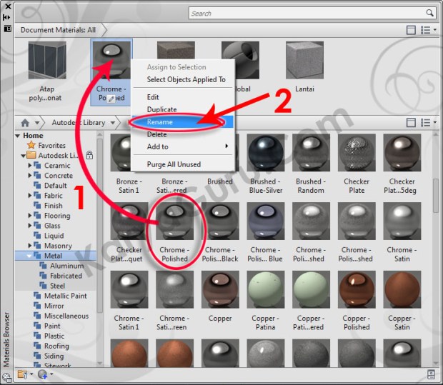 15-metal-chrome-polished-rename-material-browser-tutorial-autocad-3d