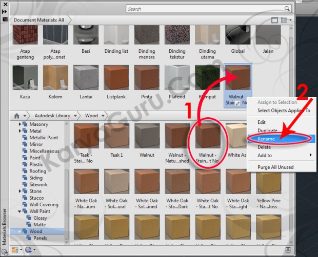 51-wood-walnut-natural-stained-light-no-gloss-rename-material-browser-tutorial-autocad-3d