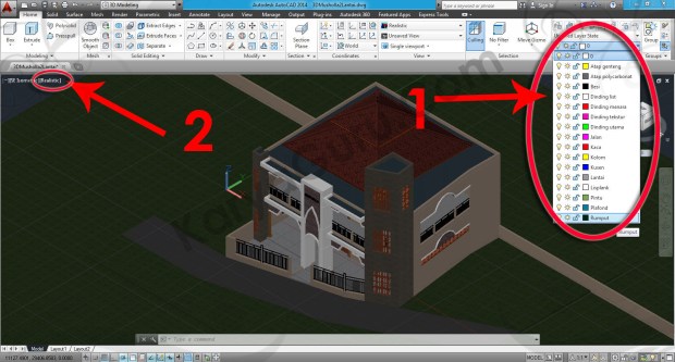 76-visual-style-realistic-material-browser-tutorial-autocad-3d