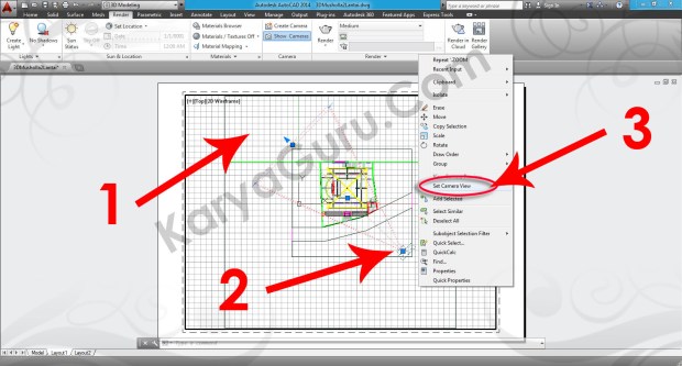 86-set-cameraview-viewport-tutorial-autocad-3d