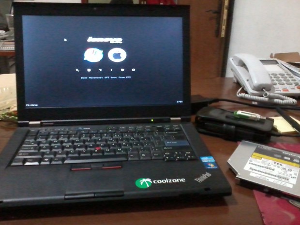 install-hackintosh-thinkpad-t420-dualboot-clover-osx-yosemite-windows7-professional-di-harapan-jaya-bekasi-barat