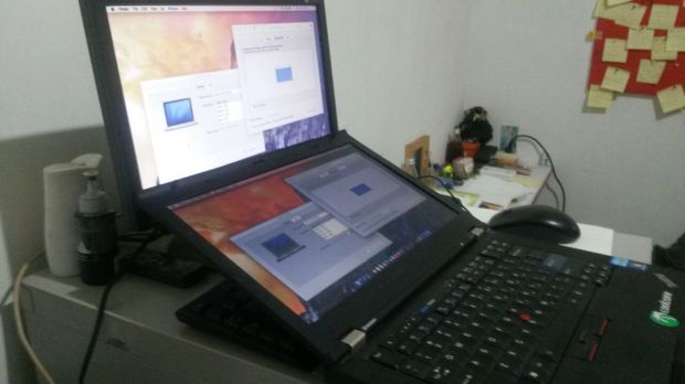 install-hackintosh-thinkpad-t420-vga-external-dualboot-osx-yosemite-windows7-professional-di-harapan-jaya-bekasi-barat
