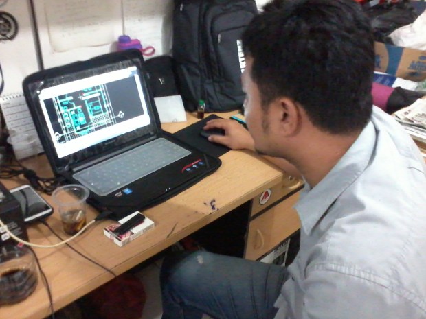 Materi Denah Kursus Private AutoCAD di Jl. Panglima Polim Raya Kebayoran Baru Jakarta Selatan