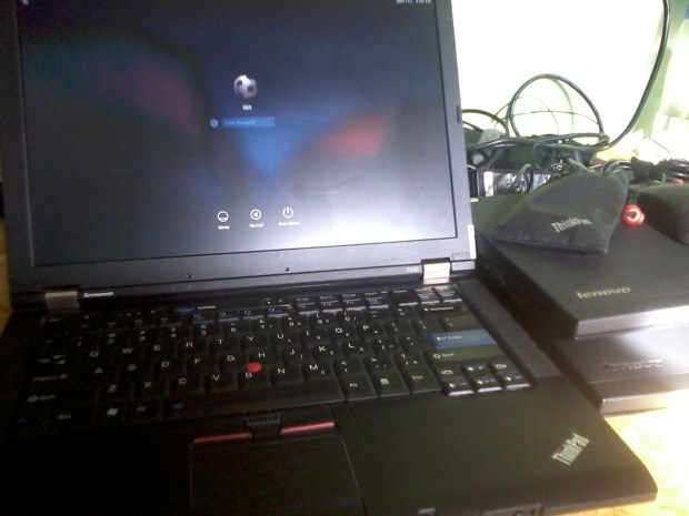 Login Hackintosh MacOSX Thinkpad T410 VGA Nvidia Quadro NVS 3100M