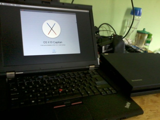 Proses Install Hackintosh Elcapitan Thinkpad T410 DualVGA NvidiaNVS3100M IntelHD