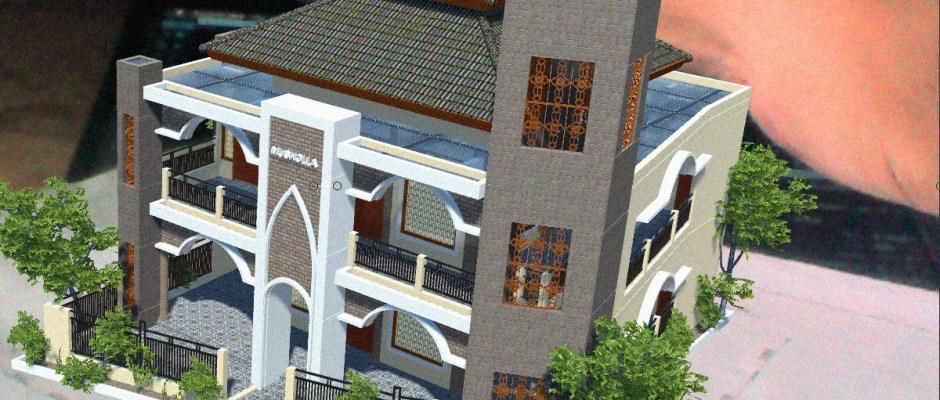 Augmented Reality untuk Desain Arsitektur Eksterior