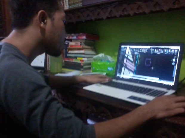 Latihan Dasar Obyek Gambar Teknik Kursus Private AutoCAD di Kalibata Timur Jakarta Selatan