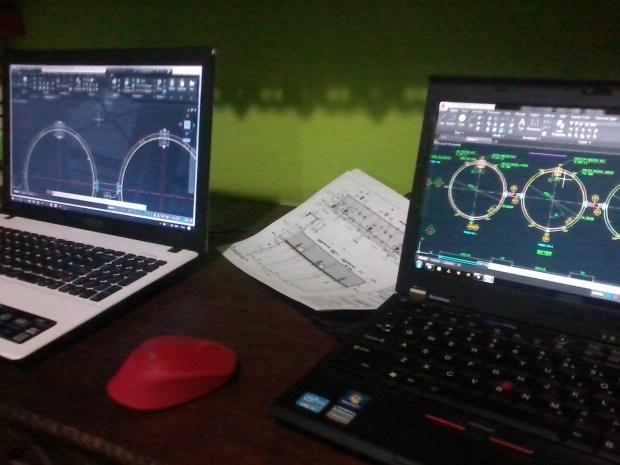 Latihan Materi Mekanikal Kursus Private AutoCAD di Kalibata Timur Jakarta Selatan