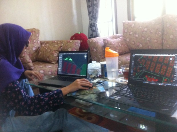 Latihan Teknik Arsitektur Kursus Private AutoCAD di Srengseng Sawah Jagakarsa Jakarta Selatan