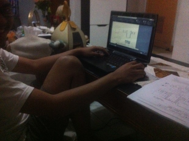 Pelaksanaan Materi 3D Kursus Private AutoCAD di Indraprasta 1 Bantarjati Bogor Utara