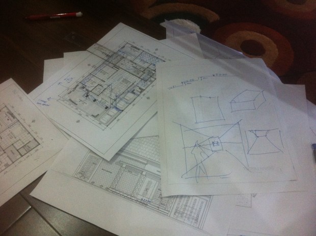 Revisi Hasil Latihan Print Kursus Private AutoCAD di Srengseng Sawah Jagakarsa Jakarta Selatan