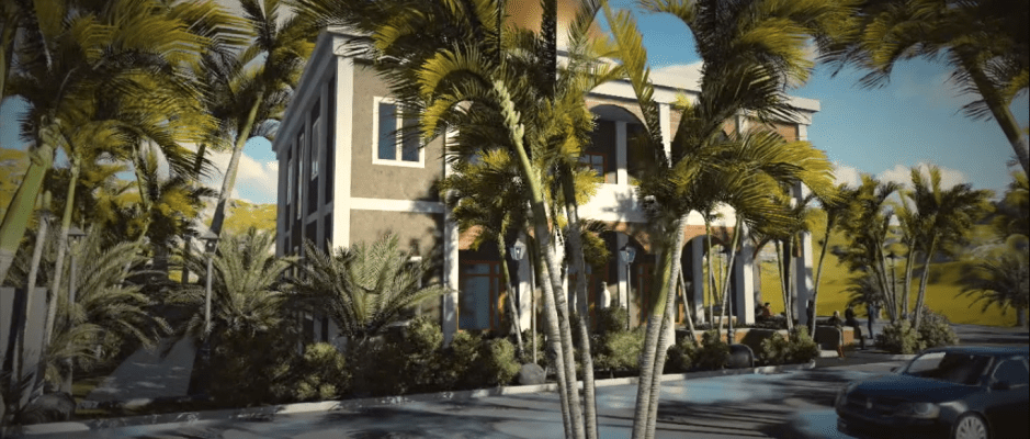 3D animasi desain masjid besar ciomas bogor