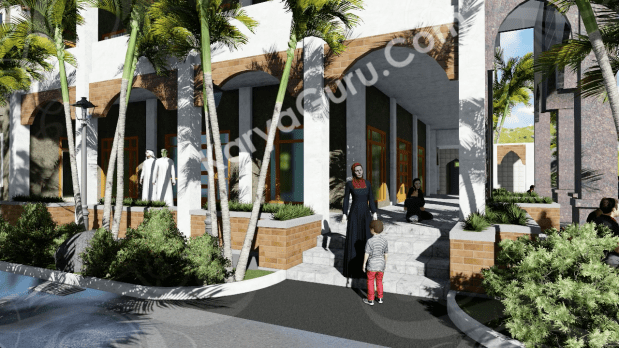 3D Animation Architectural Mosque Design Sevices