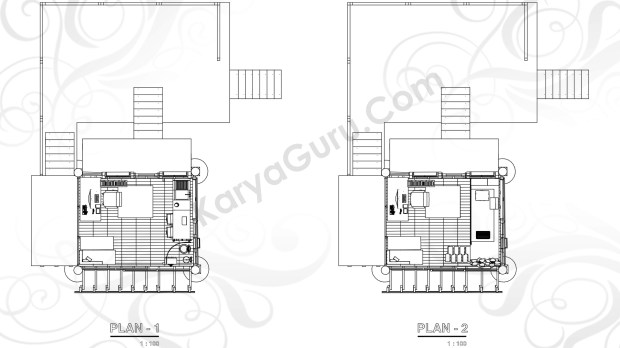 Plan 1st & 2nd - VOYAGEUR Personal Studio for Travel Blogger