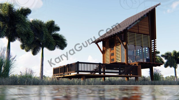 Render Realistic Photo FrontLeft View - VOYAGEUR Personal Studio for Travel Blogger