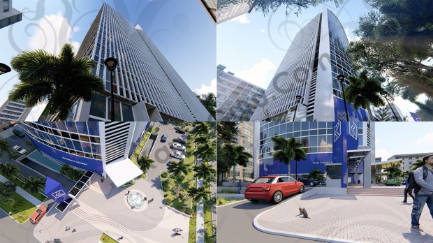 Klip 3D Animasi Gedung BRI