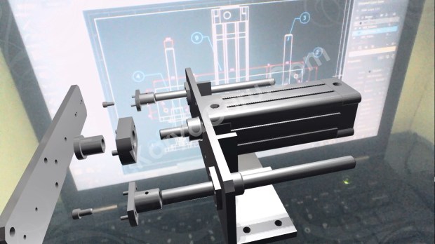 KaryaGuru Center Augmented Reality Mechanical Part Design
