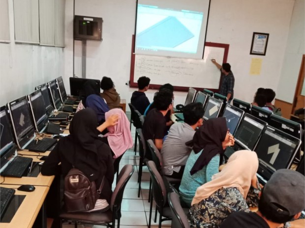 Workshop Pengenalan AutoCAD di Fakultas Teknik Universitas MercuBuana Meruya Selatan Kembangan Jakarta Barat