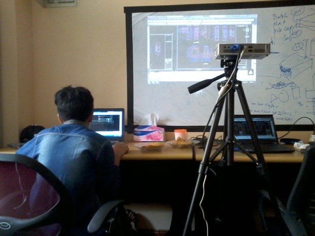 Belajar Autocad detail baja di Pondok Pinang Centre Kebayoran Lama Jakarta Selatan