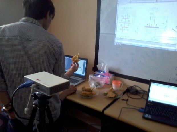 Latihan Belajar Autocad detail struktur baja di Pondok Pinang Centre Kebayoran Lama Jakarta Selatan