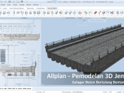 Nemetschek Allplan BIM Pemodelan 3D Jembatan