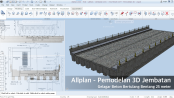 Nemetschek Allplan BIM Pemodelan 3D Jembatan