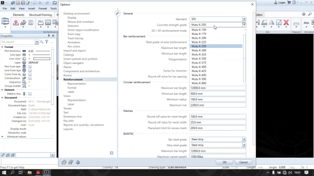 Tutorial BIM Allplan - SNI Mutu Beton K250