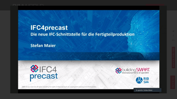 ifc4precast BIM World