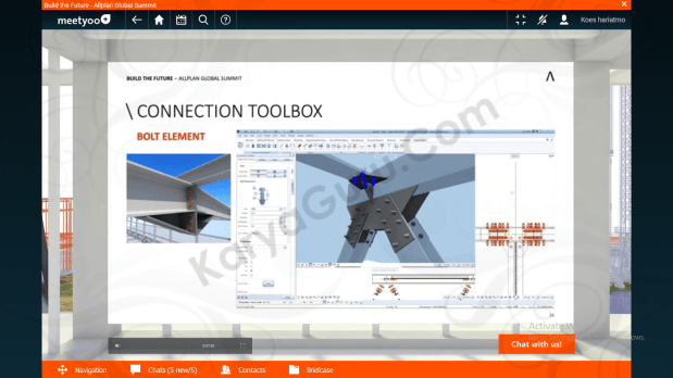 Allplan Steel Structure Bolt Connection