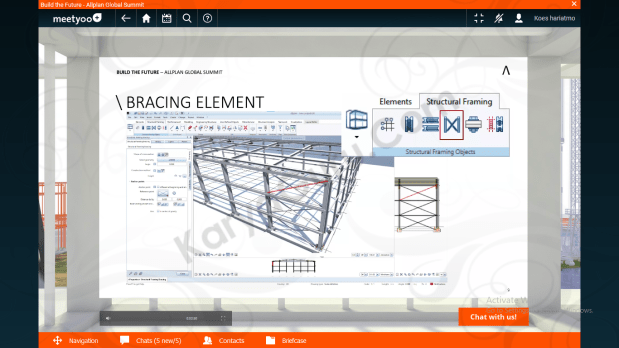 Allplan Steel Structure Bracing Element