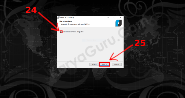 Asosiasi program untuk membuka file dwg dwt